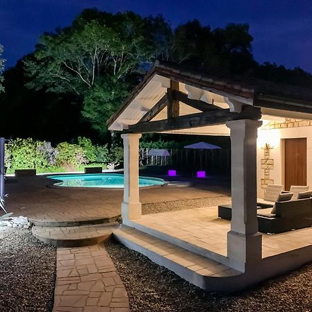 Villa Tagibao Avec Piscine Chauffee Et Spa Lesterps エクステリア 写真